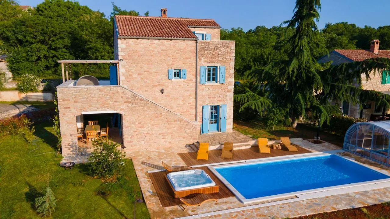 Villa Julijud, Heated Pool, Jacuzzi, Dome And Sauna Brajkovici